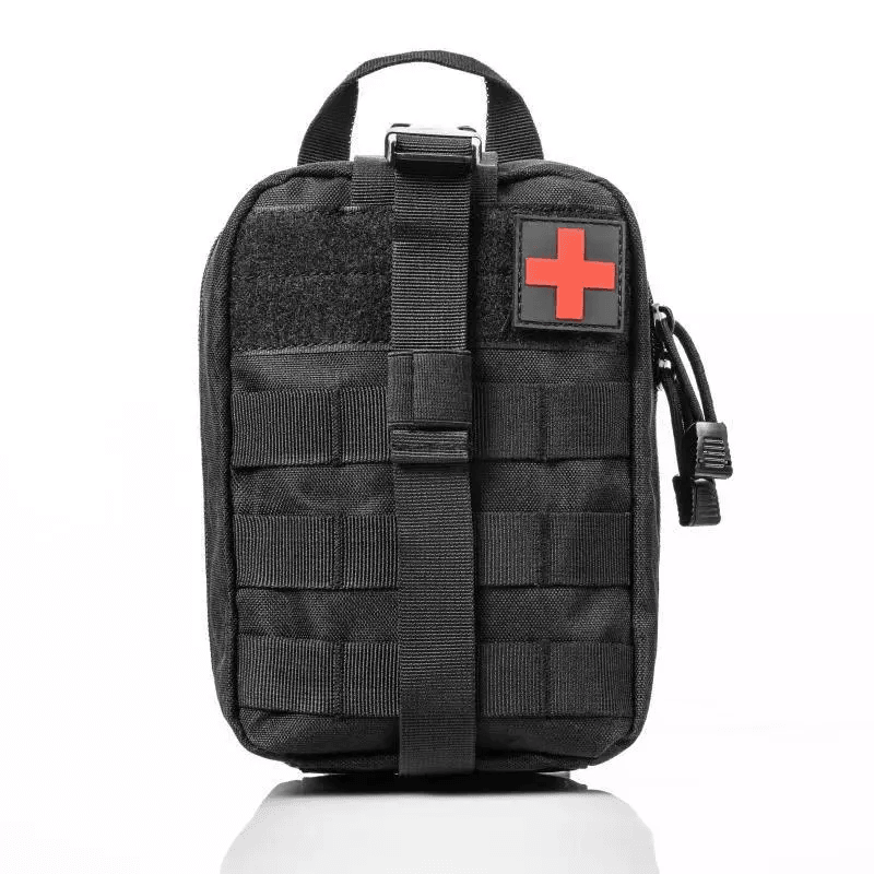 Tactical First Aid Kit  Rip Away MOLLE EMT IFAK Survival Pouch Bag  MilitaryGrade Medical Organizer 9