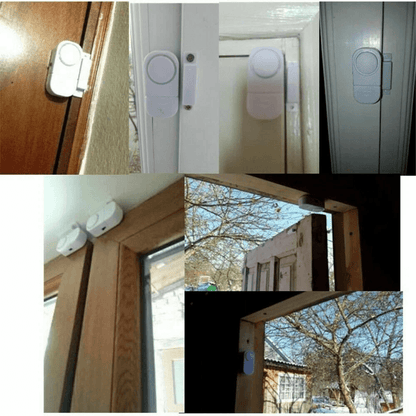 Wireless Door Window Alarm System Home Burglar Security Magnetic Sensor Kit 5