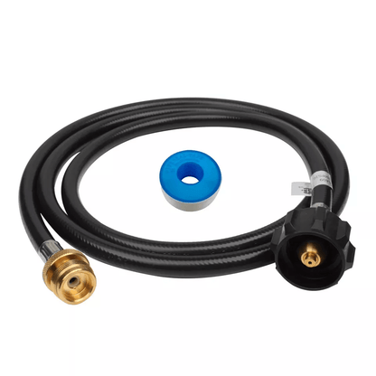 Propane Regulator Hose Replacement  46Ft Adapter For Mr Heater Big Buddy Outdoor  Indoor Use 8