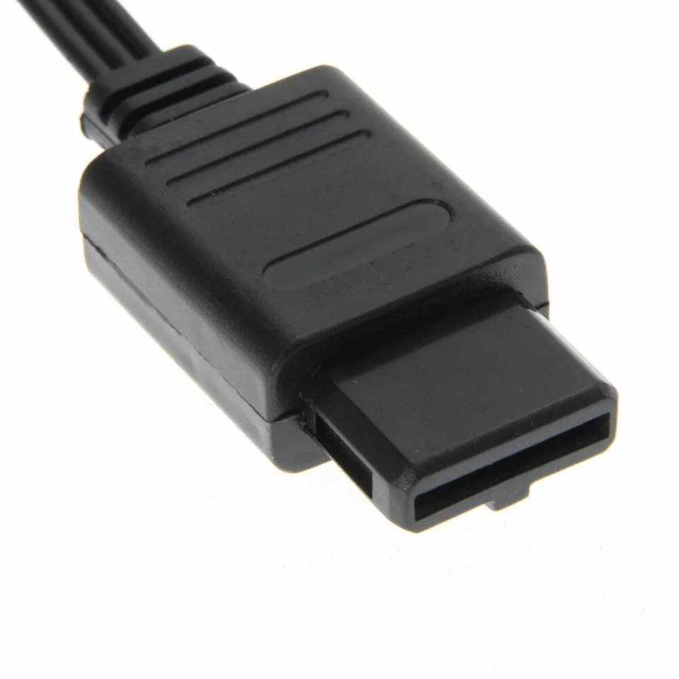 N64 SNES GameCube 6FT RCA AV TV Audio Video Stereo Cable Cord For Nintendo 64 Console Replacement 2