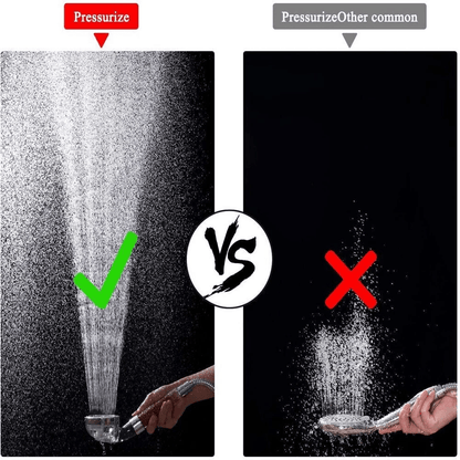 High Pressure Handheld Shower Head 3 Spray Settings 6