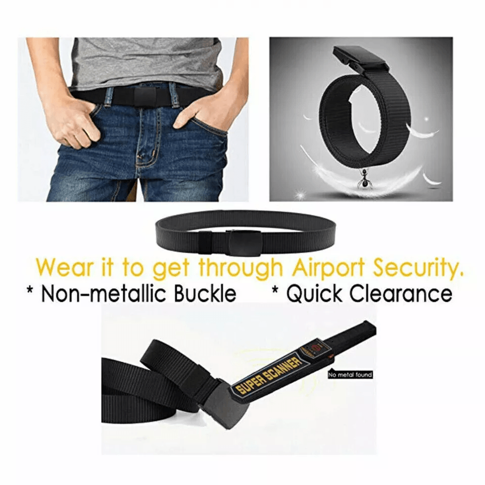 Men Plastic Cam Buckle Canvas Tactical Waistband HeavyDuty Military Webbing Belt For Police Work Hu 4