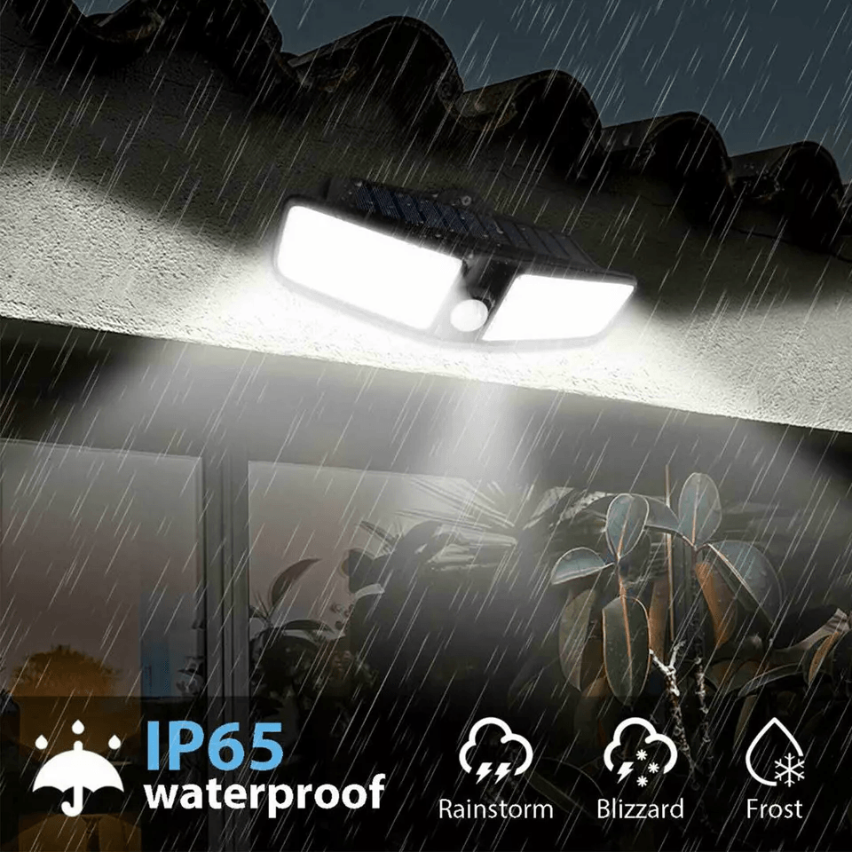 LED Solar Motion Sensor Light Waterproof Outdoor Security Lamp For Garden And Yard 5