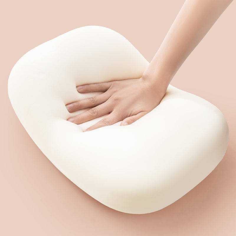 UltraSoft Memory Foam Travel Pillow Ergonomic Neck Support for Health Naps  Pain Relief