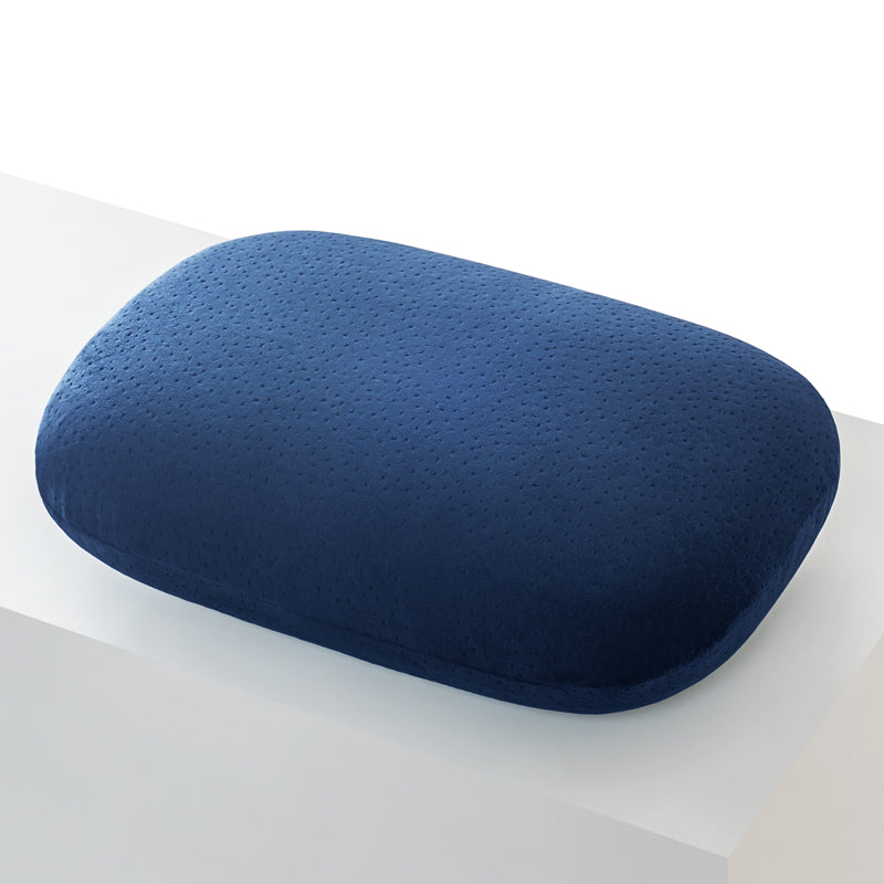 UltraSoft Memory Foam Travel Pillow Ergonomic Neck Support for Health Naps  Pain Relief