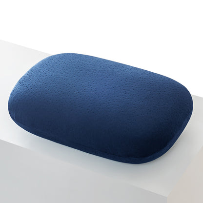 UltraSoft Memory Foam Travel Pillow Ergonomic Neck Support for Health Naps  Pain Relief