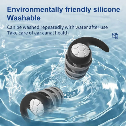 Soft Silicone Earplugs for Sleeping  Swimming Noise Canceling Waterproof  Comfortable Fit