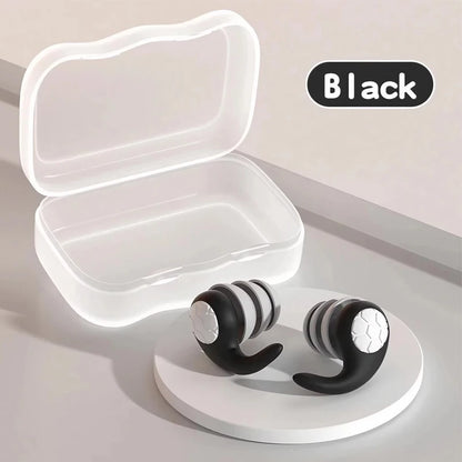 Soft Silicone Earplugs for Sleeping  Swimming Noise Canceling Waterproof  Comfortable Fit