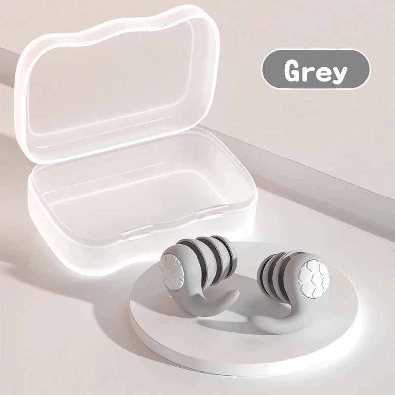 Soft Silicone Earplugs For Sleeping  Swimming Noise Canceling Waterproof  Comfortable Fit 8