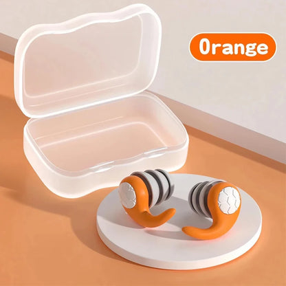 Soft Silicone Earplugs For Sleeping  Swimming Noise Canceling Waterproof  Comfortable Fit 10