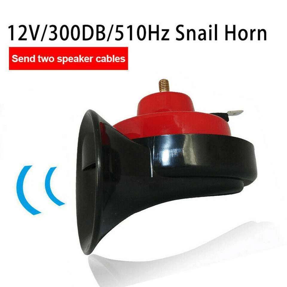 Waterproof Train Air Horn Universal Fit For Car Truck SUV Motorcycle Boat 1