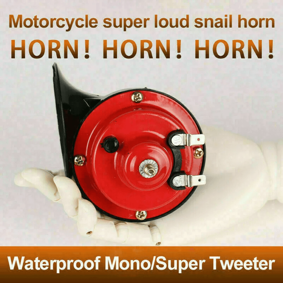 Waterproof Train Air Horn Universal Fit For Car Truck SUV Motorcycle Boat 2