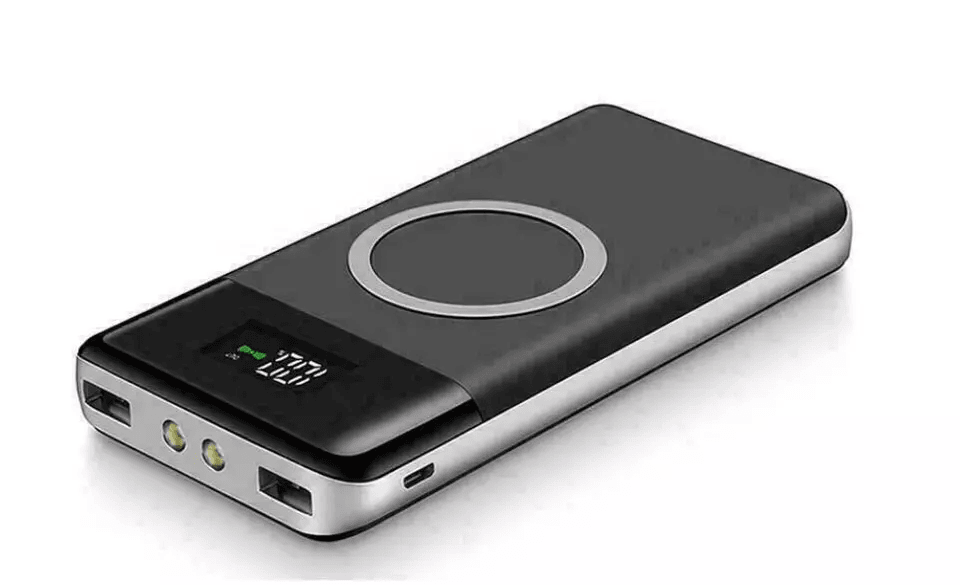 Wireless Power Bank 10000mAh Backup Fast Charging External Battery Portable Charger For IPhone Sams 6