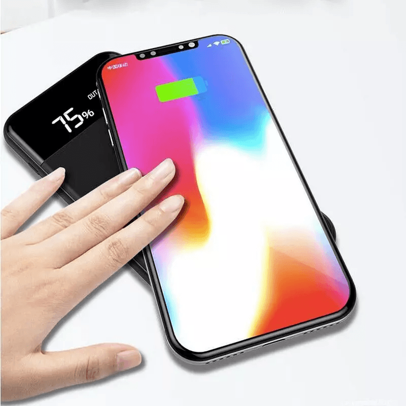 Wireless Power Bank 10000mAh Backup Fast Charging External Battery Portable Charger For IPhone Sams 1