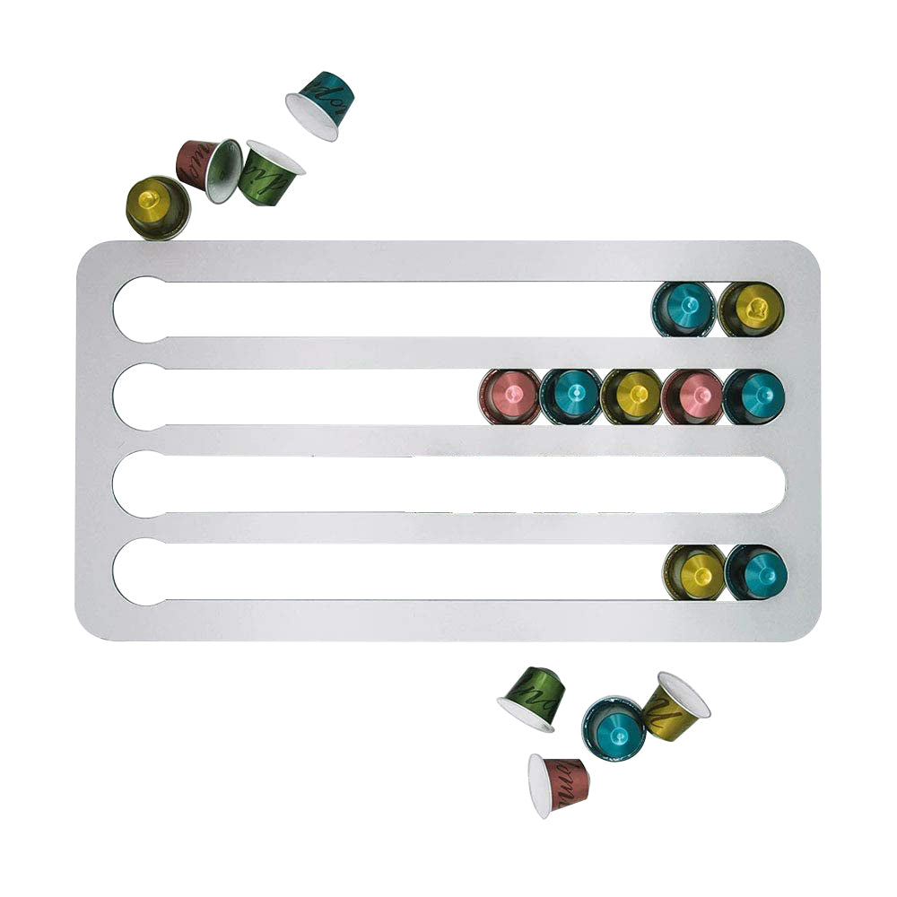 Rotating Nespresso Capsule Holder  Standing Tower Rack for Coffee Pod Storage  Organization