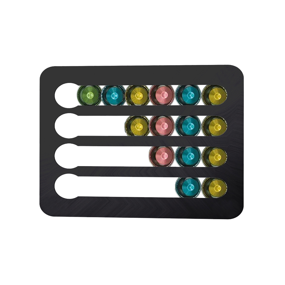 Rotating Nespresso Capsule Holder  Standing Tower Rack for Coffee Pod Storage  Organization