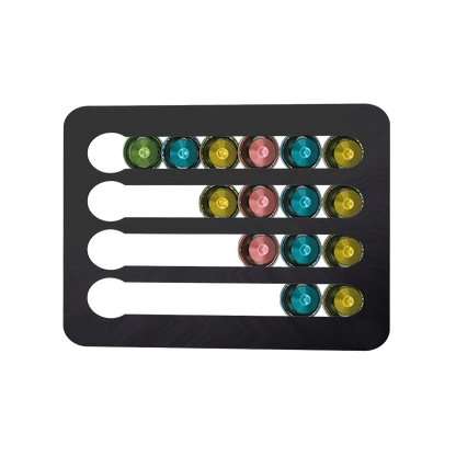 Rotating Nespresso Capsule Holder  Standing Tower Rack for Coffee Pod Storage  Organization