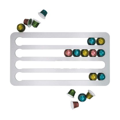 Rotating Nespresso Capsule Holder  Standing Tower Rack for Coffee Pod Storage  Organization