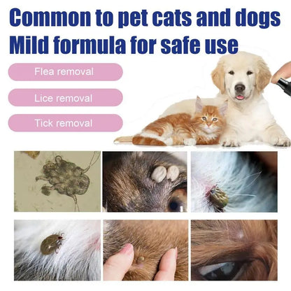 Pet Tick Spray For Dogs  Cats Natural Flea  Lice Repellent Safe Insecticide For Home Use 3