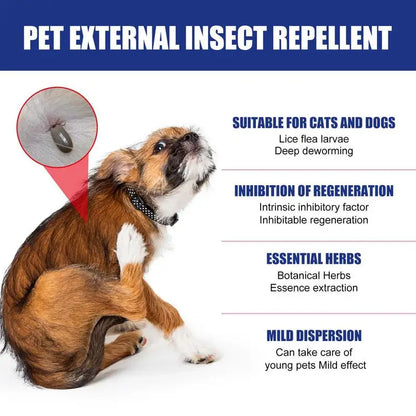 Pet Tick Spray For Dogs  Cats Natural Flea  Lice Repellent Safe Insecticide For Home Use 4