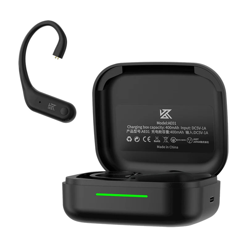 Bluetooth 54 Ear Hook Cable Wireless Adapter With Charging Case For PR1 PRODQ6ZVXEDX PRO C PIN Conn 1