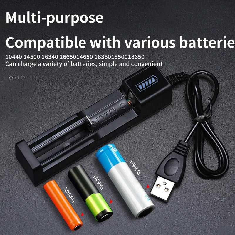 Smart 18650 Battery Charger 124 Bay Rechargeable Lithium Battery Charger With LED Display 2