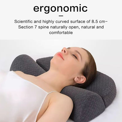 Memory Foam Contour Pillow Orthopedic Cervical Pillow for Side  Back Sleepers Ergonomic Bed Pillo