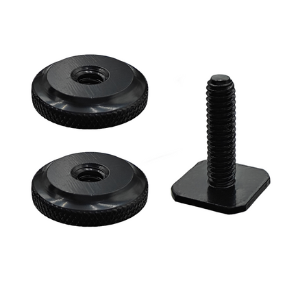 Dual Nut Cold Shoe Adapter – Double-Layer Phone Holder Bracket for Camera & Smartphone