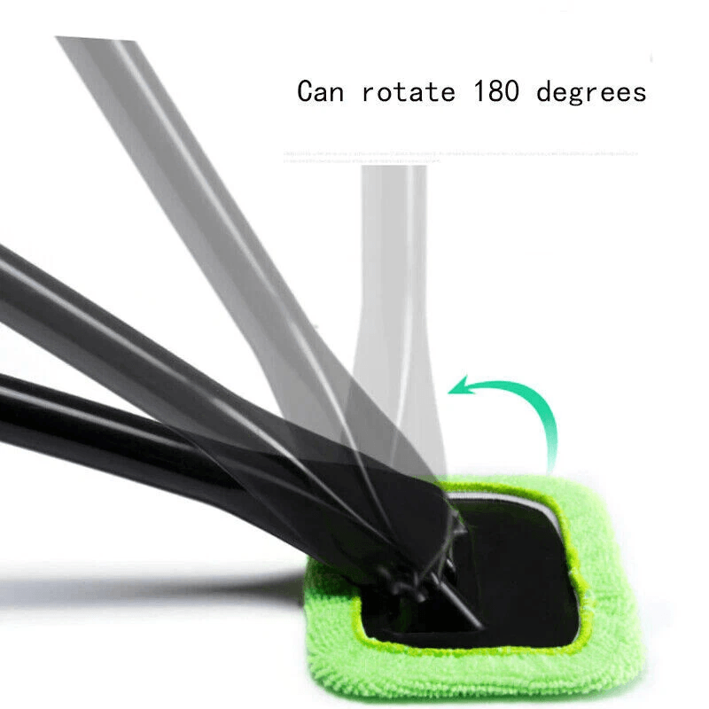 3 Pack Window Windshield Cleaning Tool Microfiber Car Wiper Cleaner With Long Handle Glass Brush Fo 5