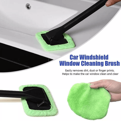 3 Pack Window Windshield Cleaning Tool Microfiber Car Wiper Cleaner With Long Handle Glass Brush Fo 6