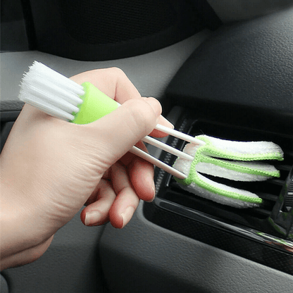 Car Detailing Brush Kit Boar Hair Auto Interior Exterior Wheel Cleaning Set 4