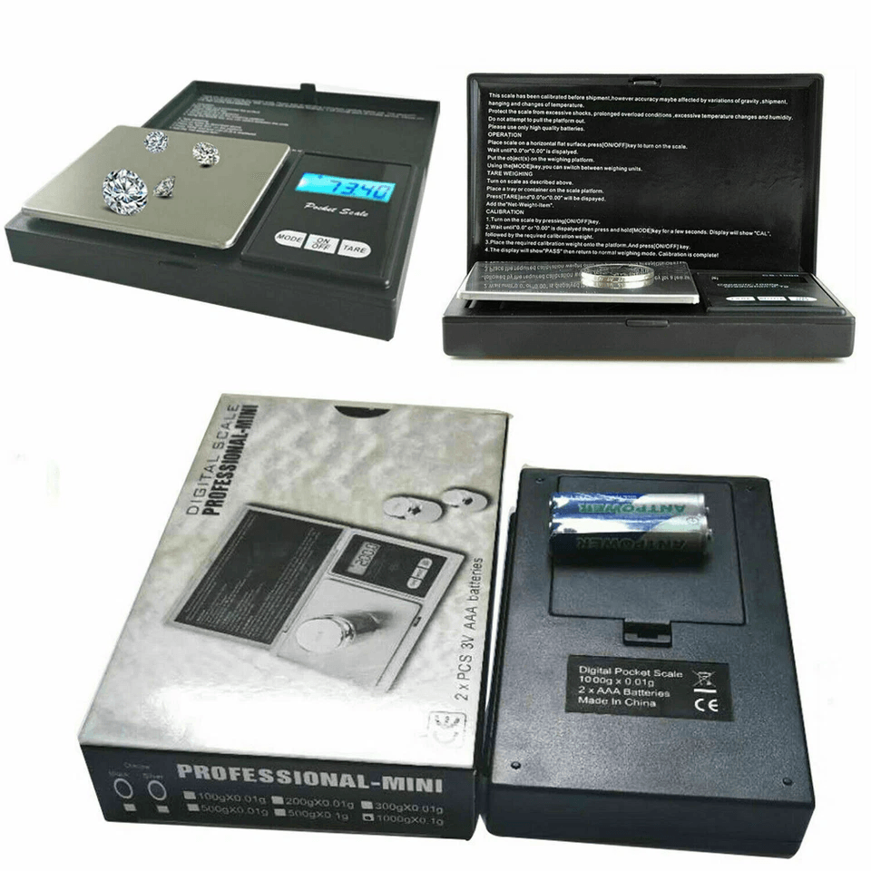 Pocket Scale Digital Jewelry Gram Precision Balance For Gold Coins 1