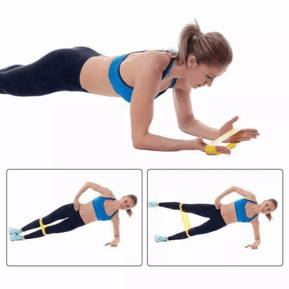 Set Of Resistance Bands Workout Loop For Fitness CrossFit Yoga  Pilates 3