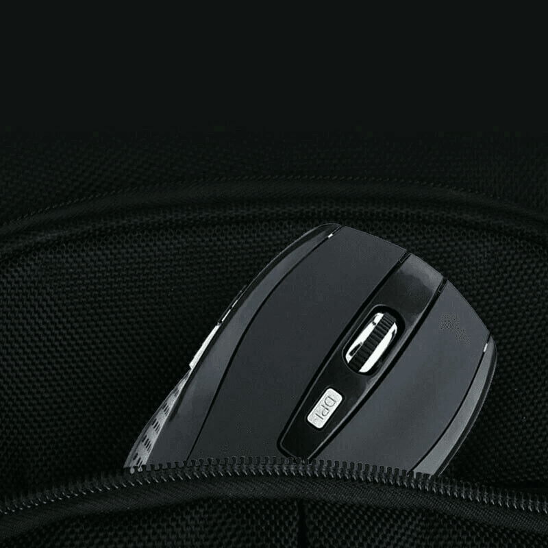 10x Wireless Optical USB Mouse Pack  24GHz Black Mice For Laptop  PC Adjustable DPI Plug  Play 2