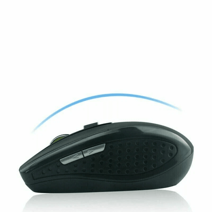 10x Wireless Optical USB Mouse Pack  24GHz Black Mice For Laptop  PC Adjustable DPI Plug  Play 6