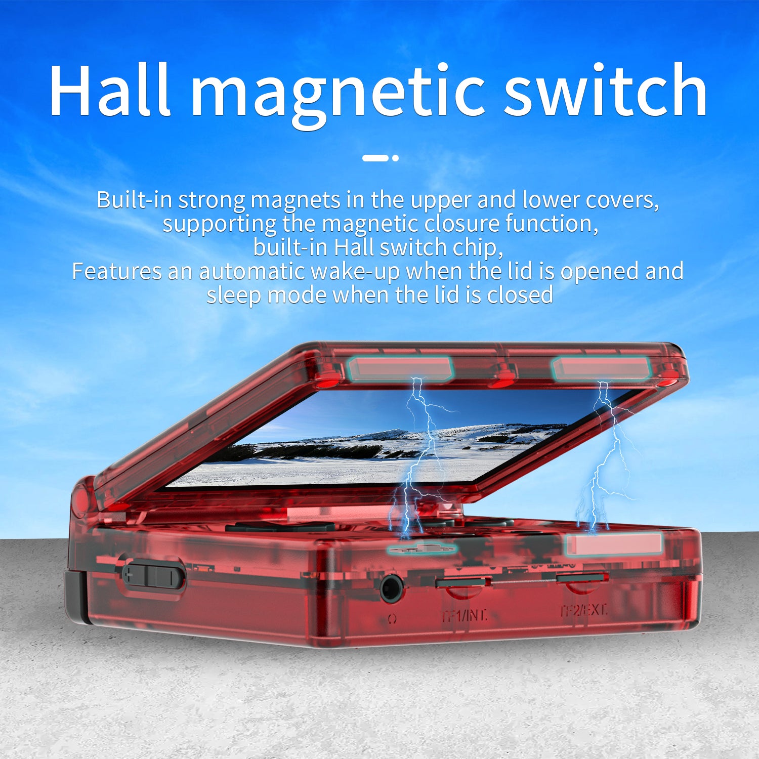 ANBERNIC RG35XXSP Flip Handheld Game Console 35 IPS Clamshell Linux System 64G Storage Online