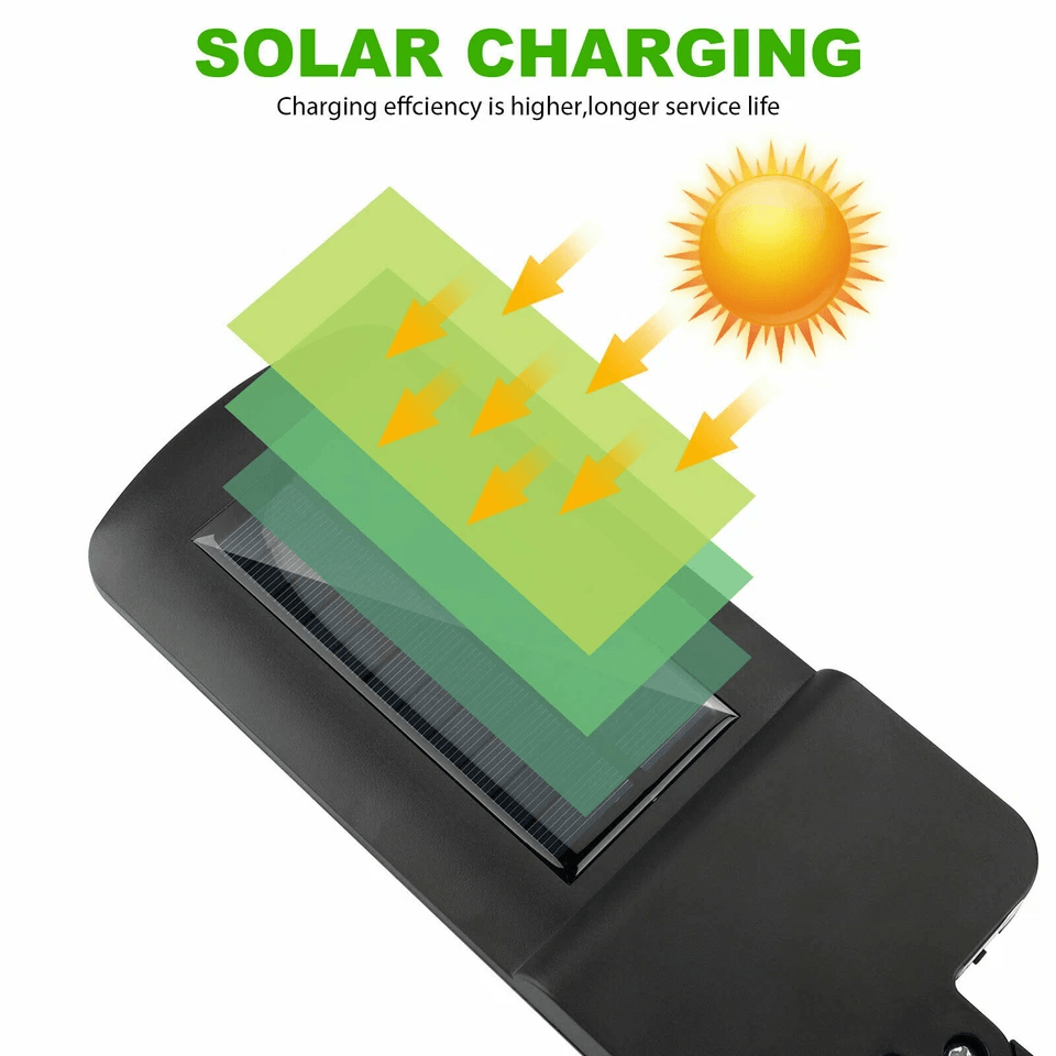LED Solar Wall Light Outdoor Street Lamp With PIR Motion Sensor  Remote Waterproof  EnergySaving 4