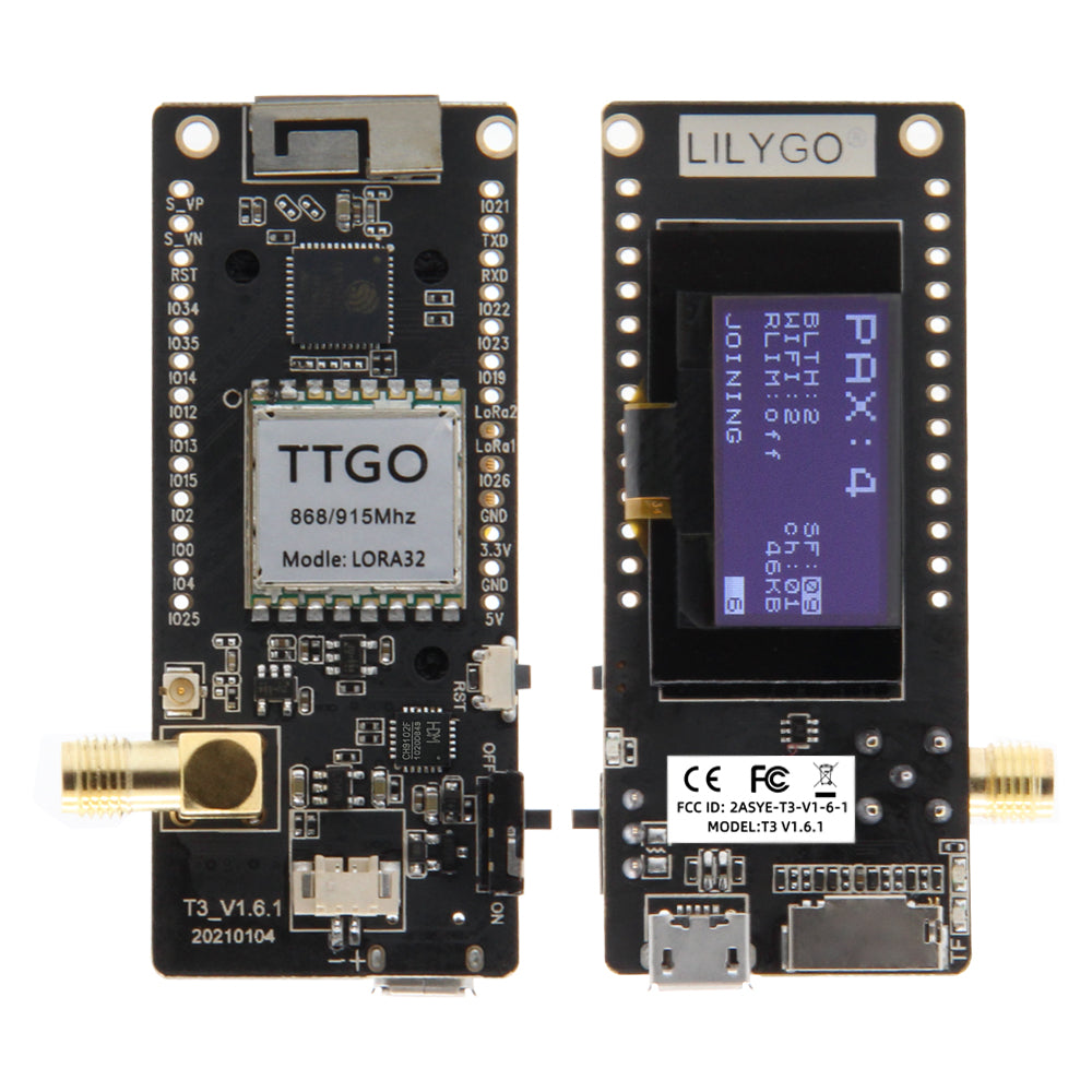 TTGO LoRa32 V21  ESP32 WIFI Bluetooth Module With OLED  SMA Antenna 2