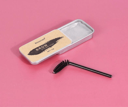 Black Brown Eyebrow Shaping Soap  Long Lasting Brow Styling Gel Wax With Brush For Natural Fluffy B 2