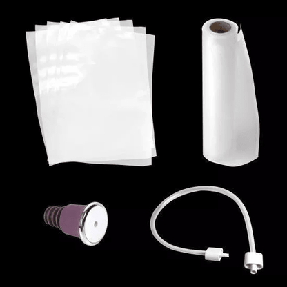 Electric Air Sealing Preserver System NutriChef Vacuum Sealer Machine With Reusable Bags For Meal P 3
