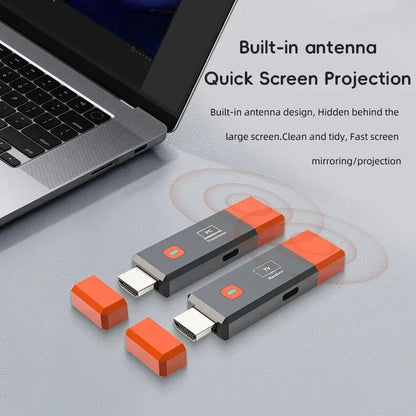 Wireless HDMI Video Dongle Adapter Transmitter  Receiver Kit for PC Camera Laptop to TV Project