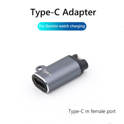 Garmin Watch Charger Adapter Portable USB Charging Converter With Type CMicro USB For Fenix 765 Ins 10