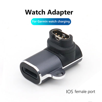 Garmin Watch Charger Adapter Portable USB Charging Converter With Type CMicro USB For Fenix 765 Ins 5