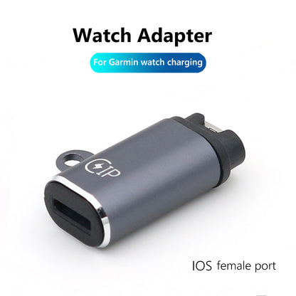 Garmin Watch Charger Adapter Portable USB Charging Converter With Type CMicro USB For Fenix 765 Ins 9