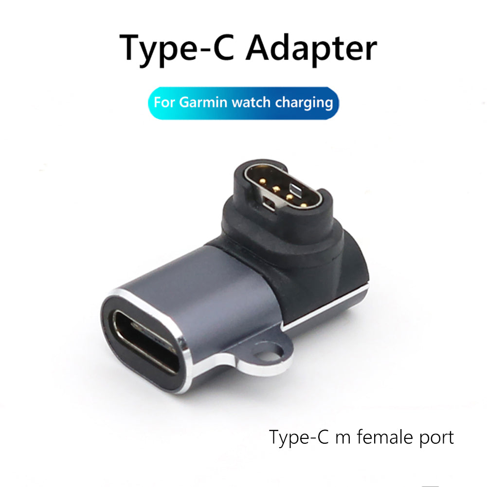 Garmin Watch Charger Adapter Portable USB Charging Converter With Type CMicro USB For Fenix 765 Ins 14