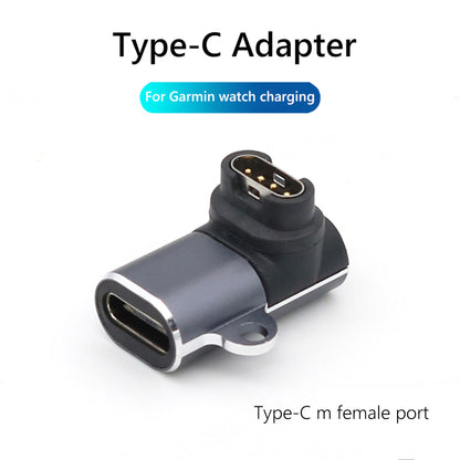 Garmin Watch Charger Adapter Portable USB Charging Converter With Type CMicro USB For Fenix 765 Ins 14