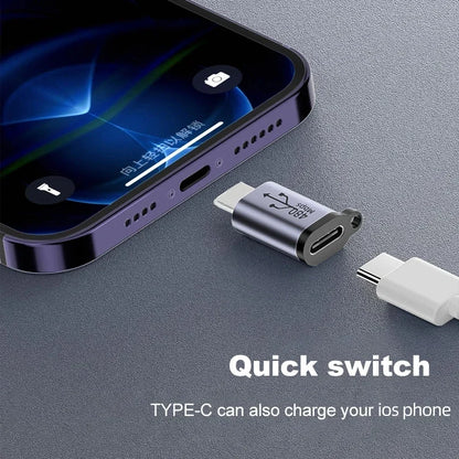 Micro to Mini USB Female Converters USB C Adapter for iPhone 1413 Xiaomi Samsung  Lightning Male