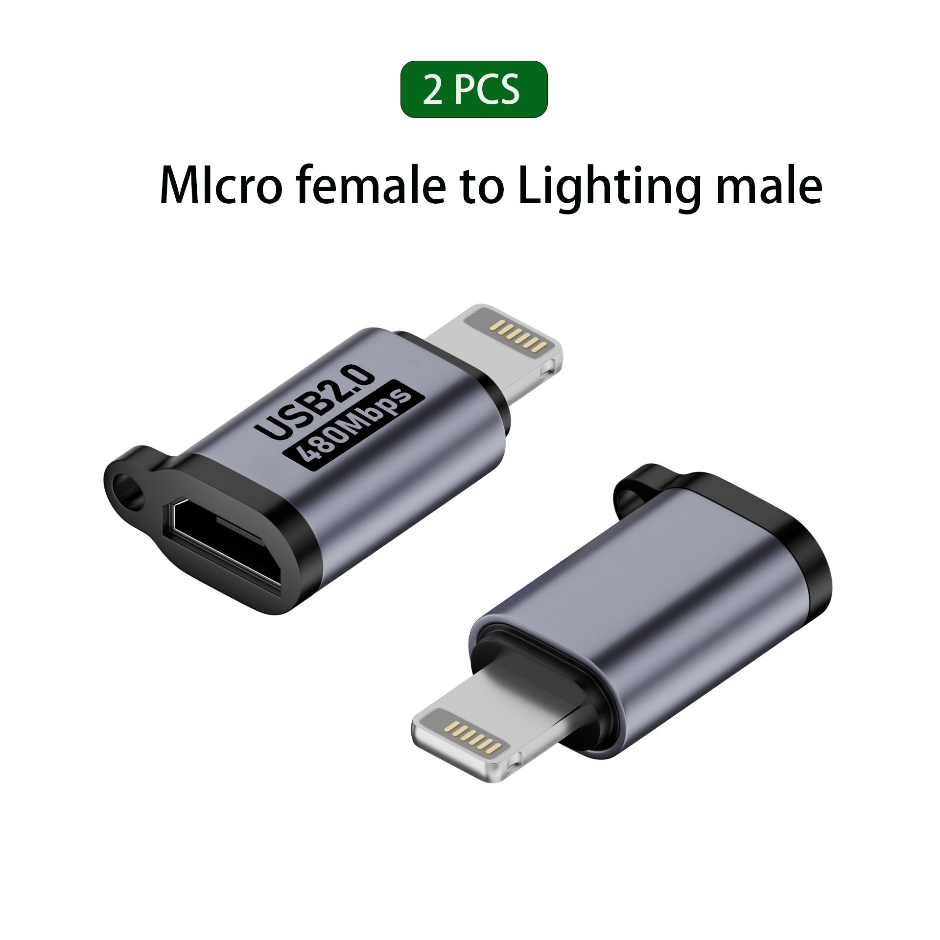Micro To Mini USB Female Converters USB C Adapter For IPhone 1413 Xiaomi Samsung  Lightning Male Ch 6