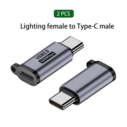 Micro To Mini USB Female Converters USB C Adapter For IPhone 1413 Xiaomi Samsung  Lightning Male Ch 8