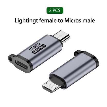 Micro To Mini USB Female Converters USB C Adapter For IPhone 1413 Xiaomi Samsung  Lightning Male Ch 11